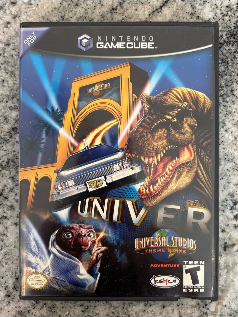 Universal Studios: Theme Park Adventure (Nintendo GameCube, 2001) No Manual